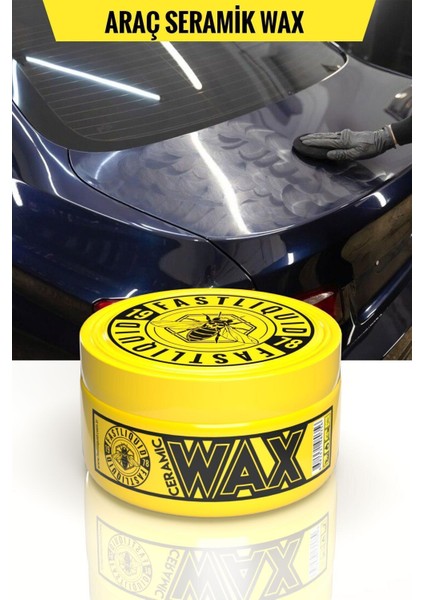 Lastik Parlatıcı 4 Lt Yüksek Parlaklık & Islak Görünüm Seramik Wax Hediyeli 125GR
