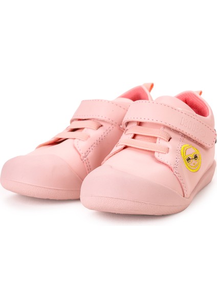 Kiko Kids Smile Cırtlı Kız Bebek Ilk Adım Panduf Ayakkabı modelleri