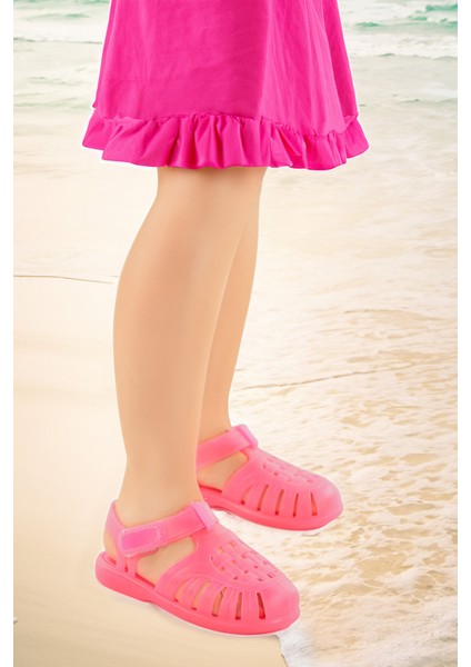 Fina Günlük Deniz Havuz Plaj Kız Çocuk Sandalet Ayakkabı