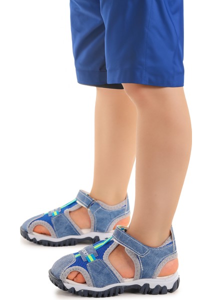 Kiko Kids Erkek Bebek Sandalet Arz 2399