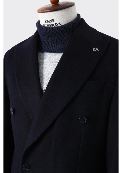 Erkek Kışlık Kruvaze Kaban - Sıcak ve Şık Tasarım - KAW7220W fırsatları