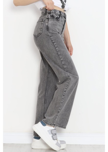 Sbn Kadın Palazzo Kot Pantolon Füme modelleri