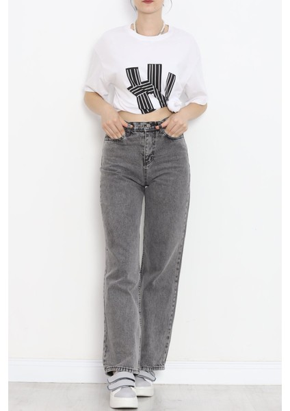 Sbn Kadın Palazzo Kot Pantolon Füme fırsatları