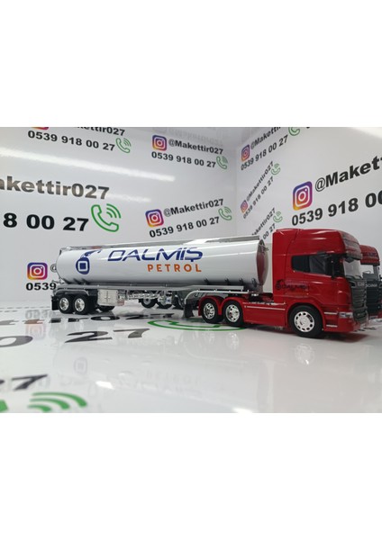 Maket Tır Işıklı Sesli Çek Bırak Ofis Ev Süs Eşyası Reklamli Reklamsiz modelleri