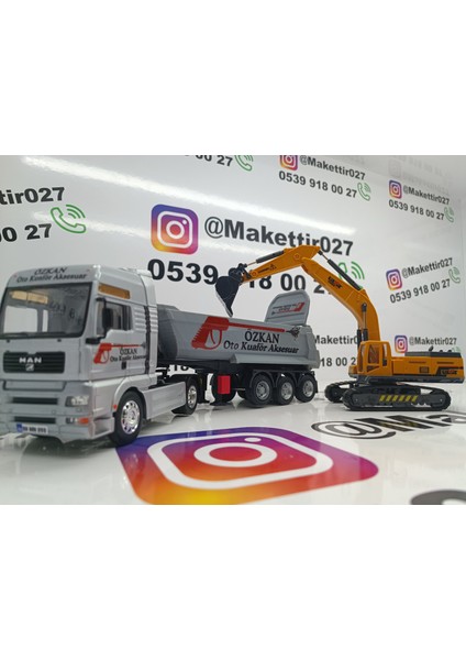Maket Tır Işıklı Sesli Çek Bırak Ofis Ev Süs Eşyası Reklamli Reklamsiz indirimleri