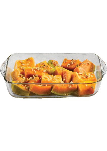 Borcam Dikdörtgen Tepsi Kulplu Borcam