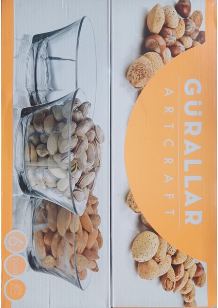 Artcarft TRU248 Orta Boy Kase 6'lı modelleri