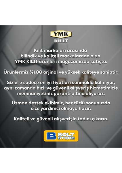 Mandallı Saten Cerman Barel | 68 mm | YMK-B68HMS