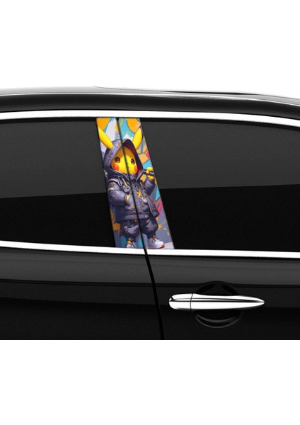 Araba Etiketleri, Tuning Kaplama, Direk Folyosu - Pikachu, Pokemon fırsatları