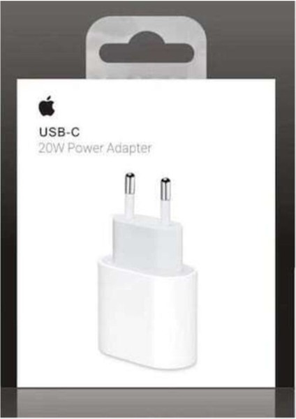 Resmi Distribütör Garantili Orjinal 20 W Usb-C Güç Adaptörü Beyaz