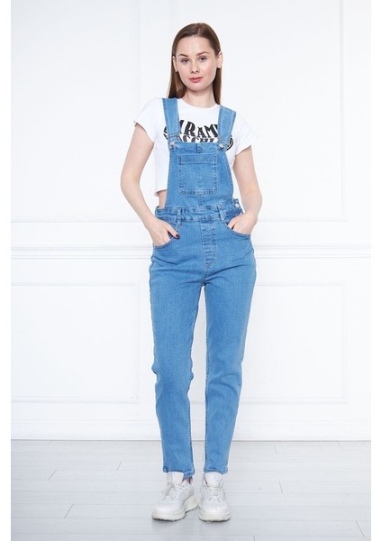 Kadın Denim Salopet Kot Tulum fiyatları