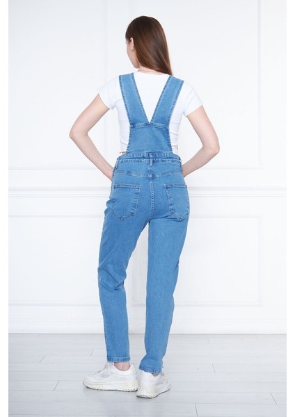 Kadın Denim Salopet Kot Tulum modelleri