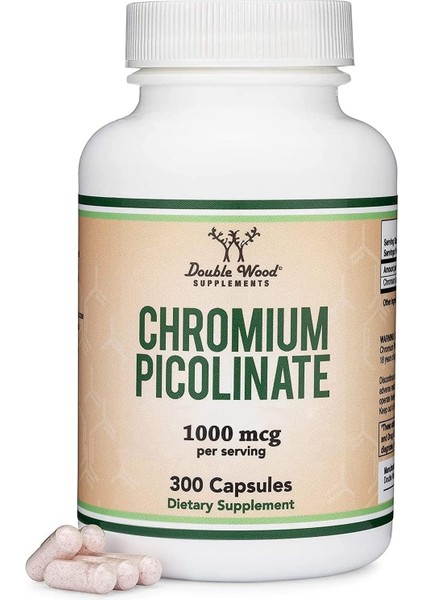Chromium Picolinate 500 Mcg 300 Capsules