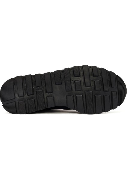 Erkek Lacivert Bağcıklı Casual Sneaker 24WFD674218