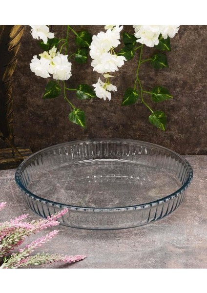 Borcam Yuvarlak Tepsi 32 cm 2950 cc