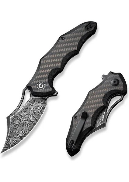 Chiro Cf G10 Damascus Çakı
