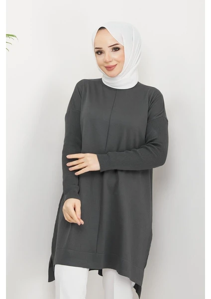 Pamuk Butik Kadın Merserize Triko Kazak Tunik