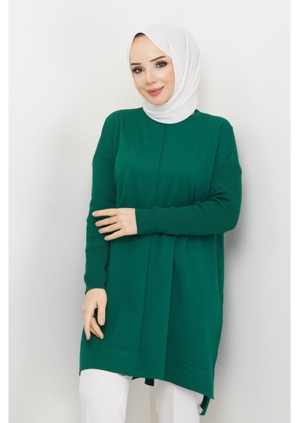 Pamuk Butik Kadın Merserize Triko Kazak Tunik