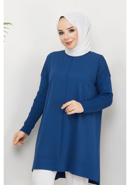 Pamuk Butik Kadın Merserize Triko Kazak Tunik