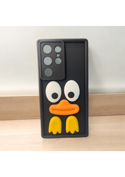 Samsung S24 Ultra Kabartma Figürlü Kaliteli Silikon Telefon Kılıfı