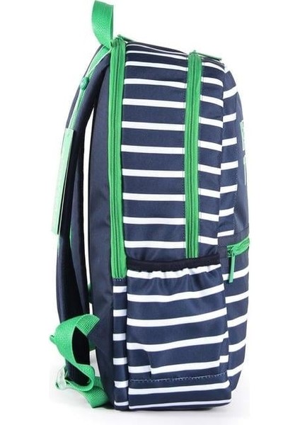 Benetton Okul Çanta 03745 Lacivert-Beyaz fırsatları