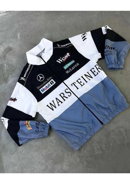 Unisex Paraşüt Dijital Baskılı Beyaz Rüzgarlık modelleri