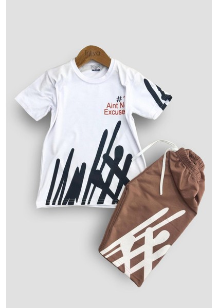 Erkek Çocuk T-Shirt & Kapri Takımı