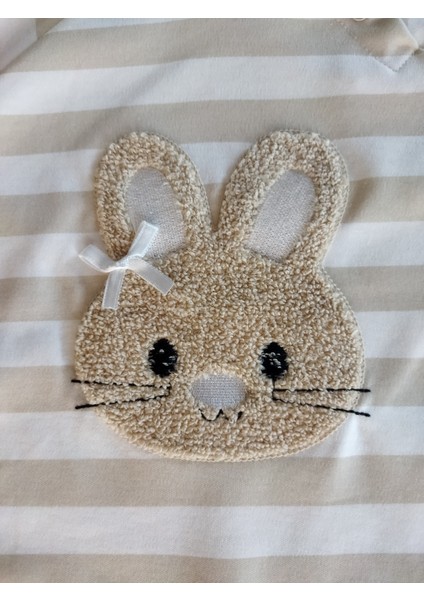 Punch Tavşan Grafikli Çizgili Kız Tulum fiyatları