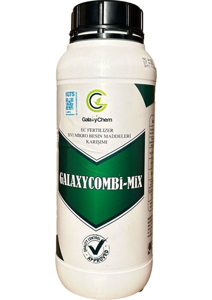 Galaxycombi-Mix 1 Lt Sıvı Mikro Besin Maddeleri Karışımı