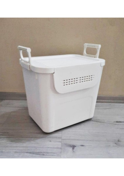 Motek Mybox 1X30 Litre Kulplu Çok Amaçlı Organizer Saklama Kutusu-Mt-35