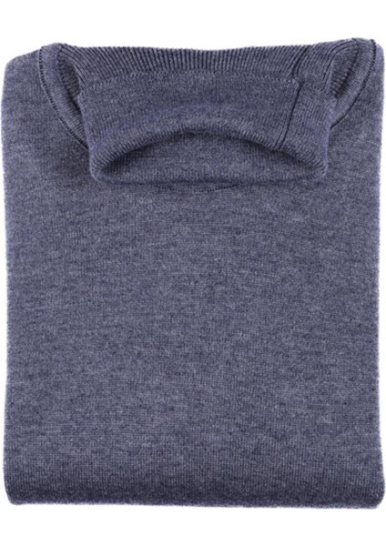 Slim Fit Kesim Modern Erkek Pamuklu Tam Balıkçı Yaka Triko Kazak - KAV6400W fiyatları