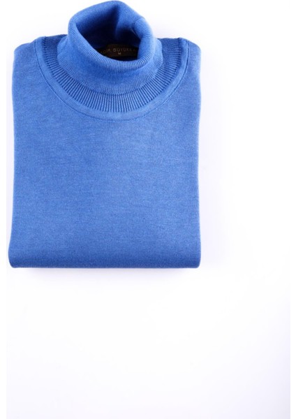 Slim Fit Kesim Modern Erkek Pamuklu Tam Balıkçı Yaka Triko Kazak - KAV6400W fiyatları