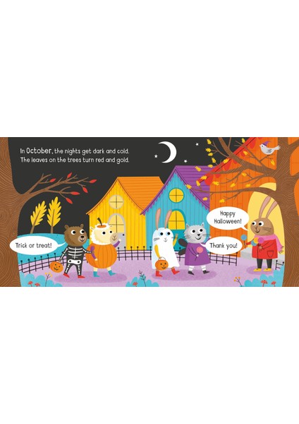 Months of the Year Little Board Book - Anna Milbourne fırsatları