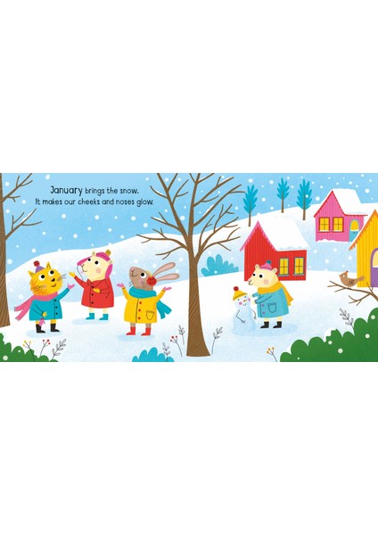 Months of the Year Little Board Book - Anna Milbourne indirimleri