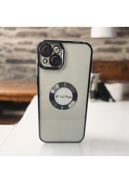 IPHONE 14 Plus Magsafe Özellikli Lens Korumalı Silikon Telefon Kılıfı