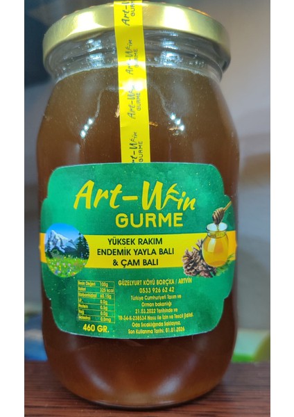 Art Win Art-Win Gurme Endemik Yayla Balı & Çam Balı 460GR.