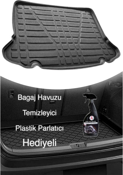 Sare Tuning Rizline Renault Megane 3 Hb 2009-2016 3D Bagaj Havuzu (Hediyeli)