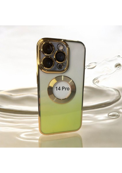 IPHONE 14 Plus Magsafe Özellikli Lens Korumalı Silikon Telefon Kılıfı