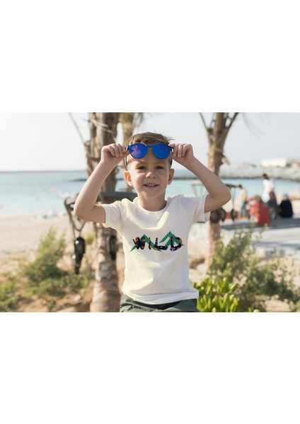 Erkek Çocuk Pamuk Wild Baskılı Kısa Kol Tshirt fiyatları