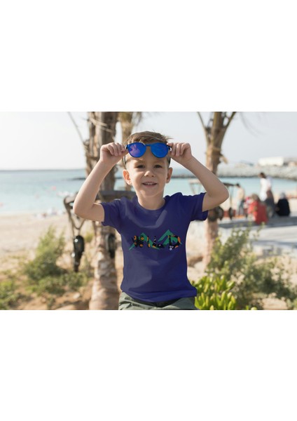Erkek Çocuk Pamuk Wild Baskılı Kısa Kol Tshirt fiyatları
