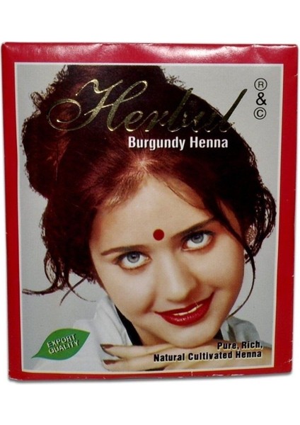 Hint Kınası Kızıl 6lı Paket