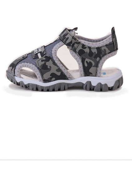 Erkek Bebek Sandalet Arz 2399 Gri Kamuflaj fırsatları