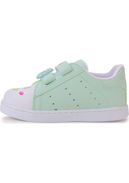 Bart Cırtlı Işıklı Kız Bebek Spor Ayakkabı Su Yeşili fırsatları