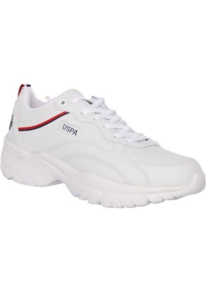 Yeni Koza A101812936 4W Tracey 4pr U.s. Polo Assn. Kadın Spor Ayakkabı Beyaz/lacı/kırmızı