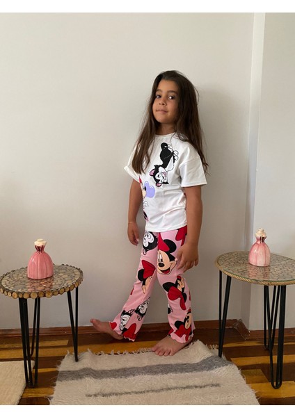 Minnie Mouse T-Shirt Pantalon 2 Li Takım fırsatları