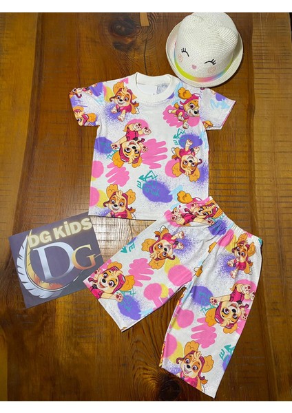 Paw Patrol 2 Li Takım T-Shirt Tayt