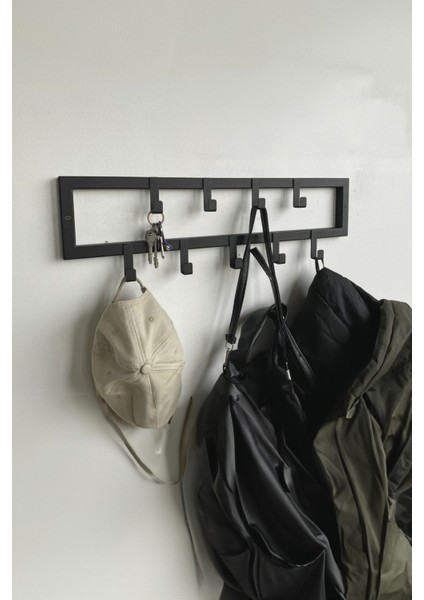 Dekoratif Demir Duvar Askısı - Metal Askılık - Elbise Askısı fırsatları