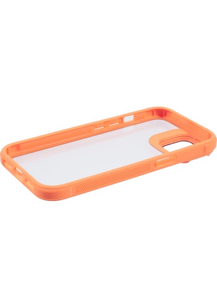 iPhone 14 Için Kickstand Kılıf Koruyucu Tpu+Pc Telefon Kapağı-Turuncu (Yurt Dışından) indirimleri