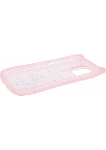 Jtw Serisi iPhone 15 Pro Için Tpu Kılıf Epoksi Glitter Pullarda Tpu Telefon Kapağı Kedi Kulak Tasarımı-Şeffaf Pembe (Yurt Dışından) fırsatları