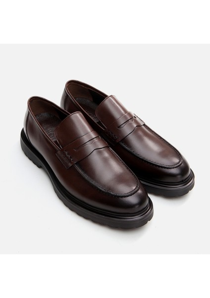 02Ayh292790A480  Deri Kahve Erkek Loafer